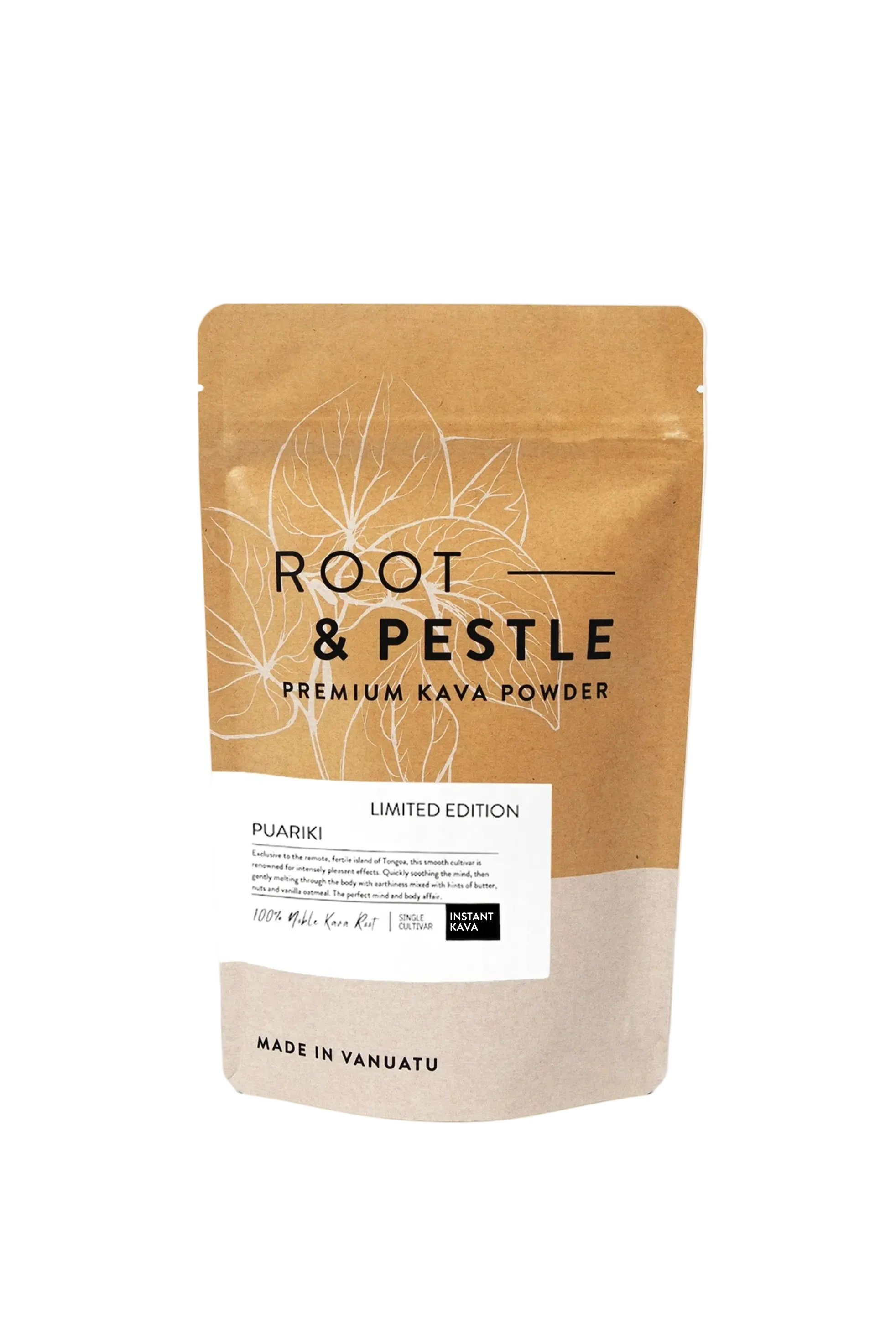 Puariki Single Cultivar Instant Green Kava